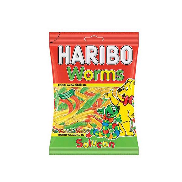 پاستیل هاریبو Worms وزن 80 گرم کد 689